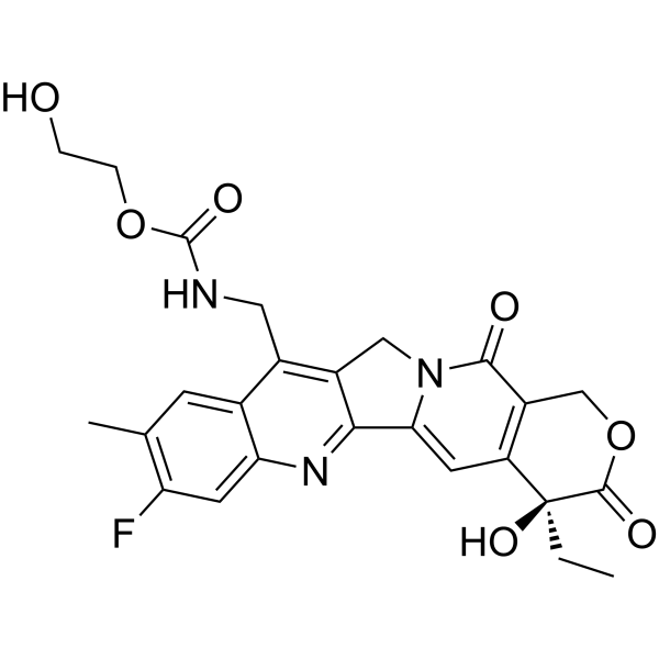 7-Hydroxyethyl carbamate-(10Me-11F-Camptothecin) 2873460-17-2